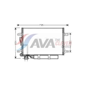 Achetez des Radiateur de chez AVA COOLING SYSTEMS en ligne pour PREGIO Camionnette (TB) à prix modérés