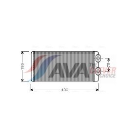 Achetez des Radiateur de chez AVA COOLING SYSTEMS en ligne pour CLARUS Break (GC) à prix modérés