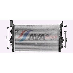 Kühler, Motorkühlung von AVA COOLING SYSTEMS MN2015