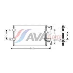 Achetez des Filtre déshydratant, climatisation AVA COOLING SYSTEMS MTD155 à prix pour 25,86 €