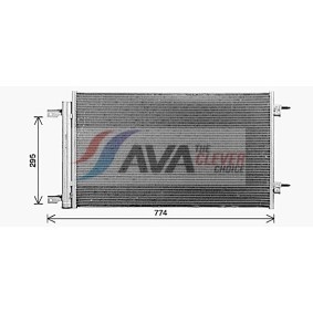 Køb Kondensator, klimaanlæg af AVA COOLING SYSTEMS MZ5120 til den lave pris 1419,78 DKK