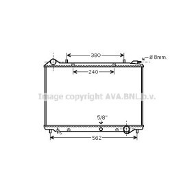 Achetez des Radiateur de chez AVA COOLING SYSTEMS en ligne pour Frontera Mk II (B) SUV (U99) à prix modérés