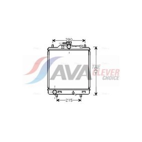 Ladeluftkühler von AVA COOLING SYSTEMS für Astra Mk III (F) CC (T92) günstig online kaufen