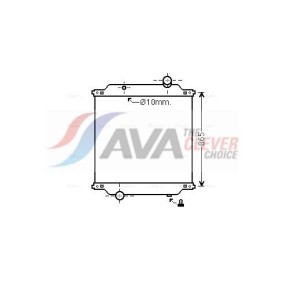 Kjøp Intercooler av AVA COOLING SYSTEMS PE4261 til den lave prisen 1017,29 NOK