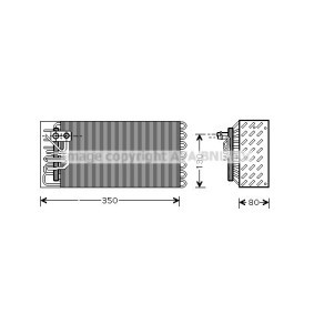 Verdampfer, Klimaanlage PRV039