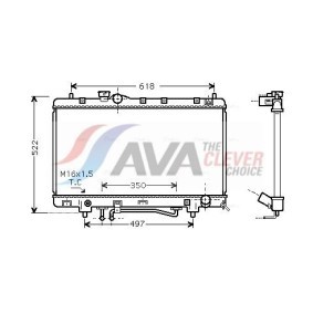 Ladeluftkühler RE4047 für RENAULT TRUCKS