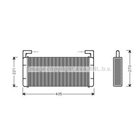 Osta Lämmityslaitteen kenno AVA COOLING SYSTEMS:llä RE6015 edullisesti hintaan 212,61 €