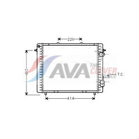 RENAULT Expansionsventil, Klimaanlage von AVA COOLING SYSTEMS