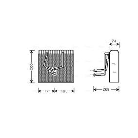 Verdampfer, Klimaanlage von AVA COOLING SYSTEMS