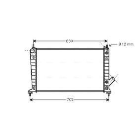 Achetez des Radiateur du moteur AVA COOLING SYSTEMS SB2036 à prix pour 236,06 €