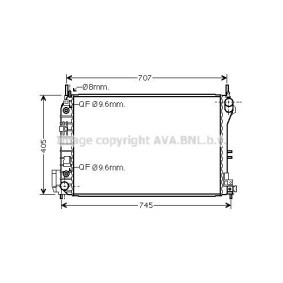 Acquista Radiatore motore da AVA COOLING SYSTEMS SB2059 a buon mercato per soli 128,34 €