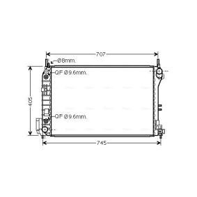 Acquista Radiatore motore da AVA COOLING SYSTEMS SBA2059 a buon mercato per soli 223,76 €