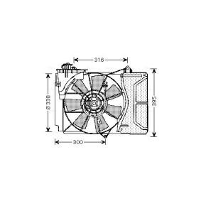 TOYOTA Kühlerlüfter von AVA COOLING SYSTEMS