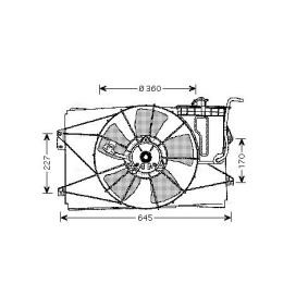 TOYOTA Kühlerlüfter von AVA COOLING SYSTEMS