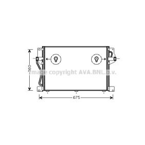 Achetez des Radiateur du moteur AVA COOLING SYSTEMS VW2002 à prix pour 73,70 €
