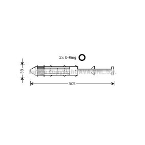 Køb Tørfilter aircondition af AVA COOLING SYSTEMS VWD075 til den lave pris 142,76 DKK