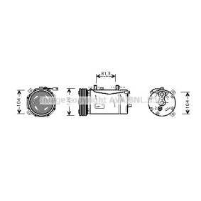 Klimakompressor von AVA COOLING SYSTEMS