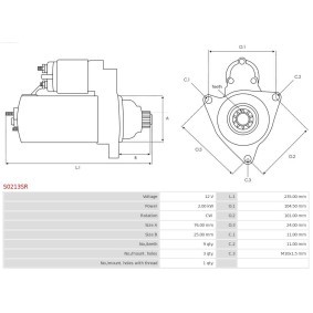 Lichtmaschine A5604S