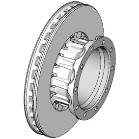 Bremsscheibe von KNORR-BREMSE günstig für 215,72 €