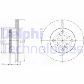 Achetez des Disque de frein DELPHI BG3499 à prix pour 24,97 €