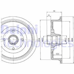 Bremstrommel BF284