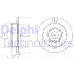Bremsscheibe von DELPHI