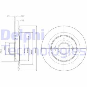 Køb Bremseskive af DELPHI BG3743 til den lave pris 230,60 DKK