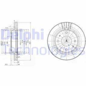 Köp Bromsskiva av DELPHI BG3750 till det låga priset 386,96 kr