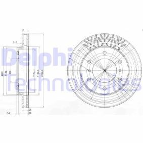 Bremsscheibe von DELPHI