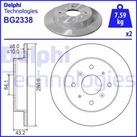 Bremsscheibe BG2338