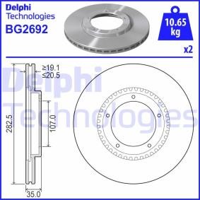 Bremsscheibe BG2692