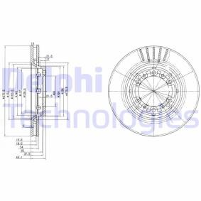 Bremsscheibe von DELPHI