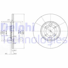 Osta Jarrulevy DELPHI:llä BG2084 edullisesti hintaan 63,58 €