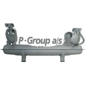 Endschalldämpfer 8120600800 VOLKSWAGEN KAEFER von JP GROUP