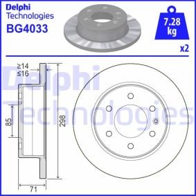 Acquista Dischi freno da DELPHI online per Sprinter 4-t Tourer (907) a prezzi moderati