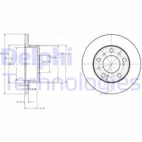 Osta Jarrulevy DELPHI:llä BG2253 edullisesti hintaan 42,18 €