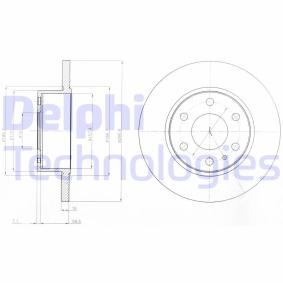 Bremsscheibe von DELPHI