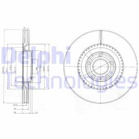 Bremsscheibe von DELPHI