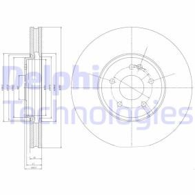 Köp Bromsskiva av DELPHI BG9020 till det låga priset 609,49 kr