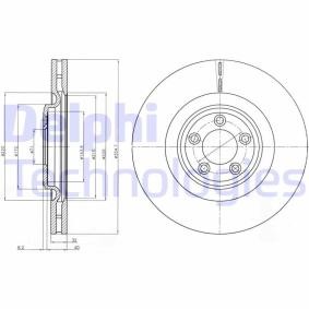 Osta Jarrulevy DELPHI:llä BG9071 edullisesti hintaan 81,20 €