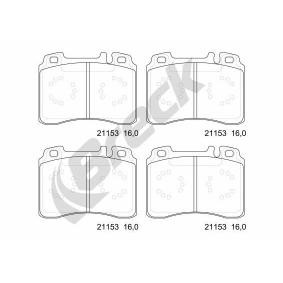 Compre Pastilhas de travão da BRECK 21153 00 701 20 a um preço baixo por 32,88 €