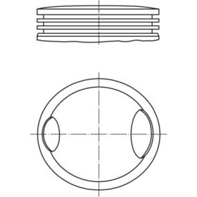 Compre Pistão de MAHLE ORIGINAL online para V40 Carrinha (645) a preços moderados