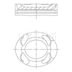 Kolben 627 31 02 von MAHLE ORIGINAL günstig für 72,15 € online kaufen
