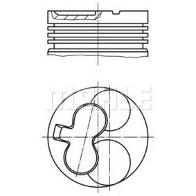 Achetez des Piston MAHLE ORIGINAL 629 03 00 à prix pour 174,53 €