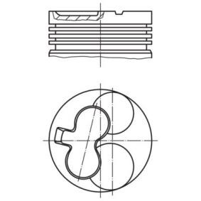 Kolben von MAHLE ORIGINAL für CORSAVAN Mk I (B) günstig online kaufen
