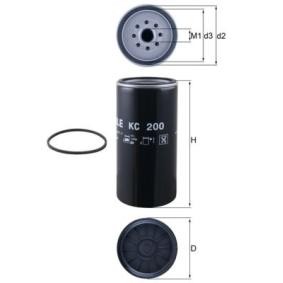 Kraftstofffilter für RENAULT TRUCKS von MAHLE ORIGINAL