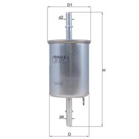 Achetez des Filtre à carburant MAHLE ORIGINAL KL 573 à prix pour 10,71 €