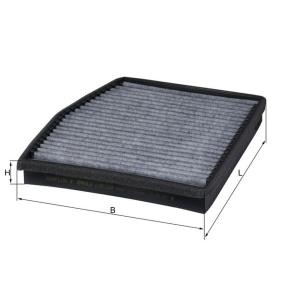 Compre Filtro, ar do habitáculo da MAHLE ORIGINAL LAK 124 a um preço baixo por 19,65 €