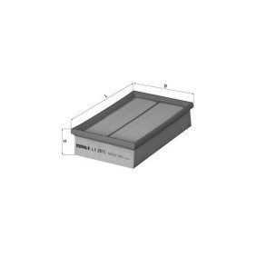 Luftfilter für RENAULT TRUCKS von MAHLE ORIGINAL