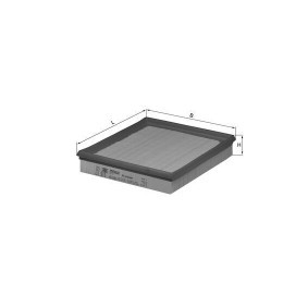 Luftfilter LX 316 von MAHLE ORIGINAL günstig für 14,69 € online kaufen